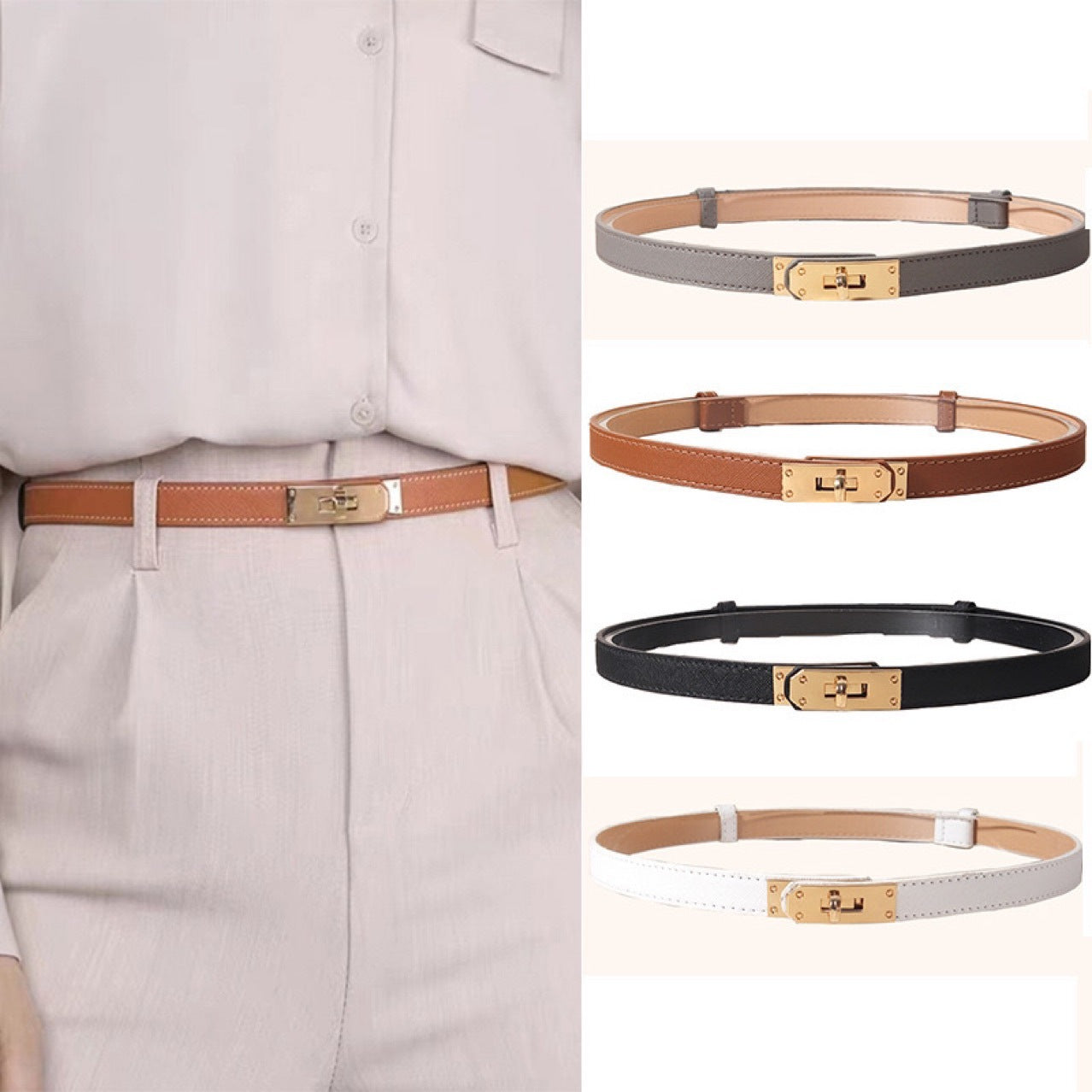 Cintura sottile regolabile da donna